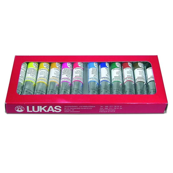 Lukas Studio Yağlı Boya Seti Assortment Box 12x20ml 6542 ürün görseli