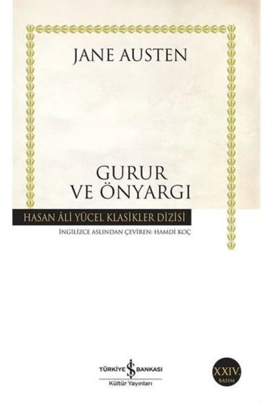Gurur Ve Önyargı (k.kapak) Jane Austen 9789754587029 ürün görseli