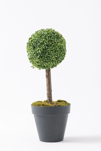 Yapay Top Şimşir Ağacı Tekli 70 Cm ürün görseli