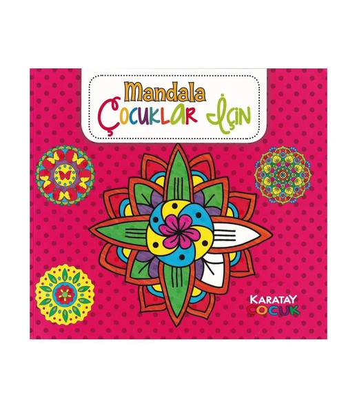 Çocuklar İçin Mandala Pembe ürün görseli