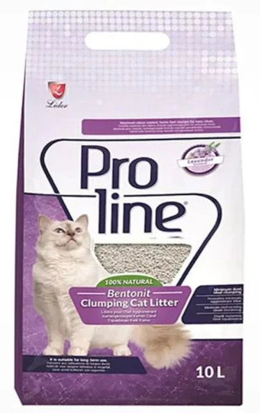 Proline Lavanta Kokulu Kedi Kumu 10 lt ürün görseli