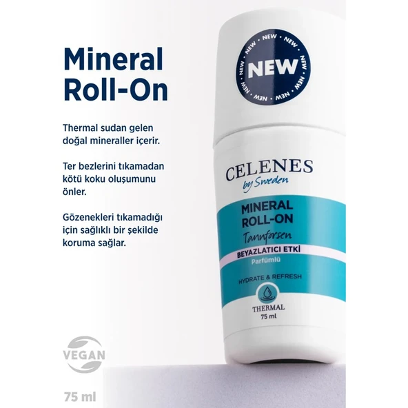 Celenes By Sweden Thermal Roll On Tannforsen 75 ml ürün görseli