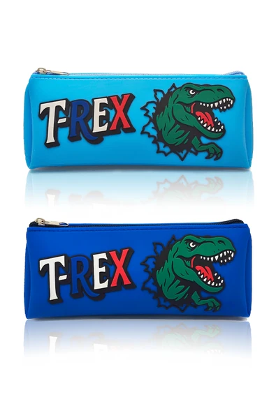 T-Rex Tasarımlı PVC Kalem Kutusu – Dayanıklı Silikon Yapı, Çocuklar için Şık ve Kullanışlı Saklama Kutusu, Çevre Dostu ve Uzun Ömürlü - Resim 12