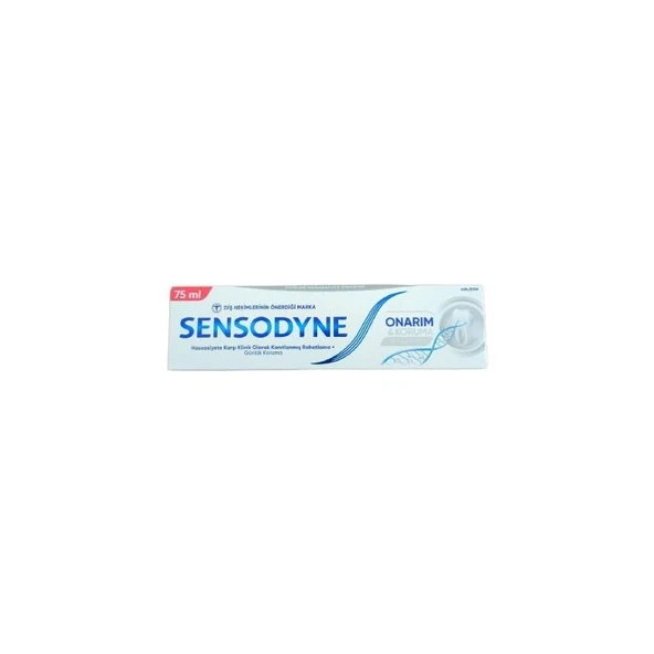 Sensodyne Onarım ve Koruma Beyazlatıcı Diş Macunu 75 ml ürün görseli