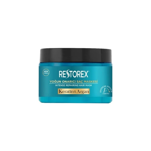 Restorex Keratin & Argan Yoğun Onarıcı Saç Maskesi 300 ml ürün görseli