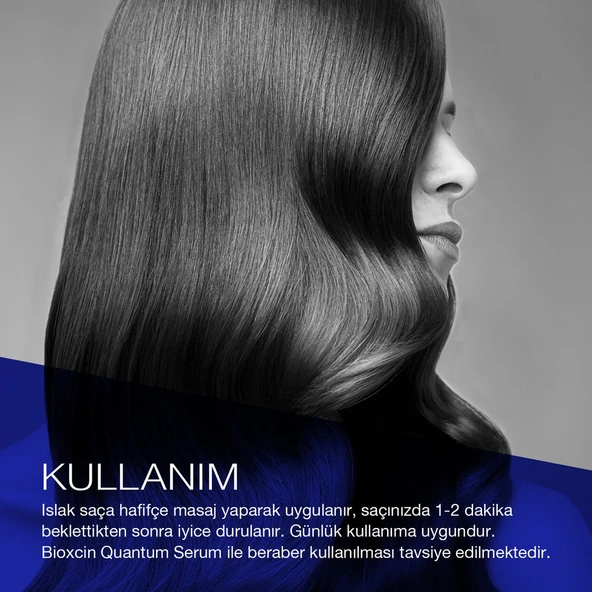 Bioxcin Quantum Kuru ve Normal Saçlar İçin Şampuan (3 al 2 öde) - Resim 6