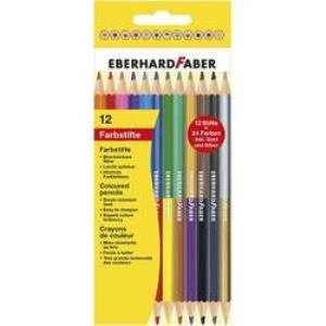 Eberhard Faber Çift Taraflı Kuru Boya Kalemi 3mm 12li 514811 ürün görseli
