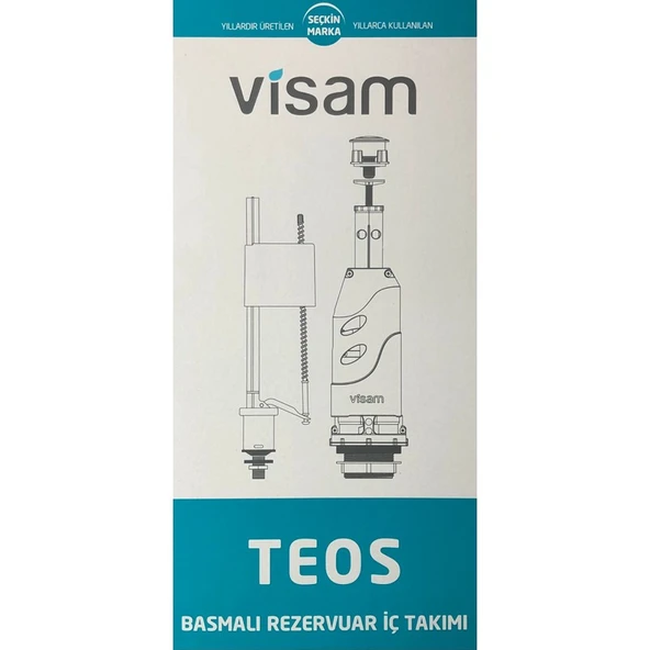 Visam Visam(Teos) Basmalı Klozet Rezervuar Iç Takım