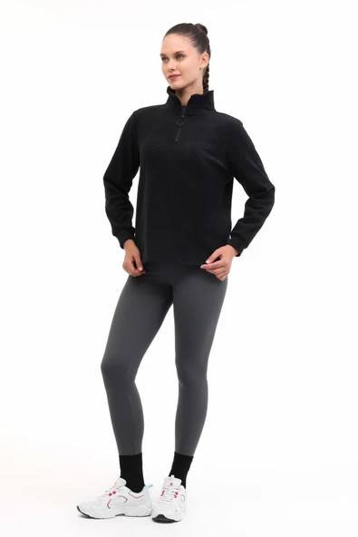 Lumberjack WL 7UNIQ 5PR Siyah Kadın Polar 102027682 - Resim 3