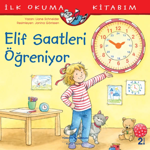 Elif Saatleri Öğreniyor - İlk Okuma Kitabım ürün görseli