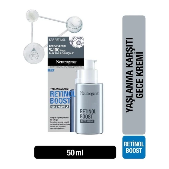 Neutrogena Retinol Boost Gece Kremi 50 ml