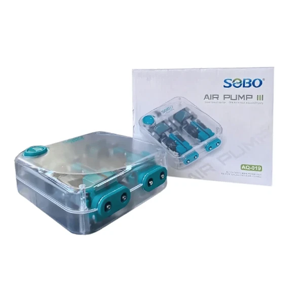 Sobo Hava Motoru Şeffaf Kasa 12W 4 x 6 LtMin ürün görseli