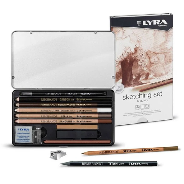 Lyra Sketching Set 11 Parça 2041110 ürün görseli