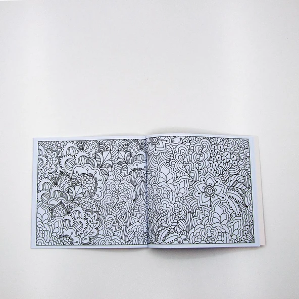 Rahatlatan Çiçekler - Mandala Colouring Relax - Resim 2