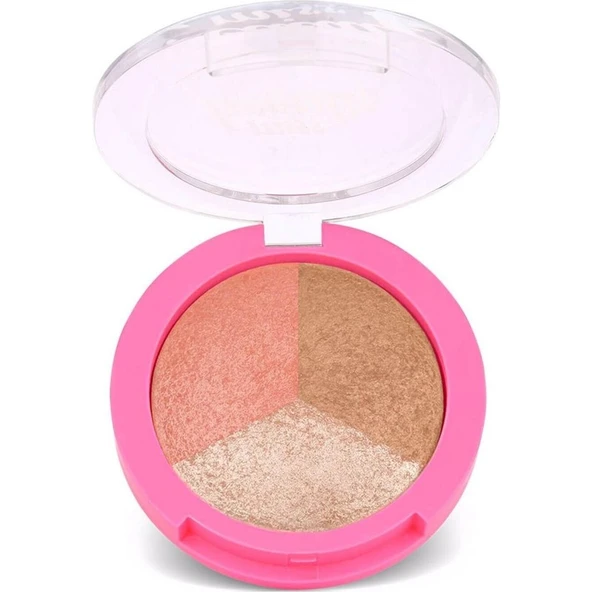 Golden Rose Miss Beauty Trio Allık Glow Baked ürün görseli