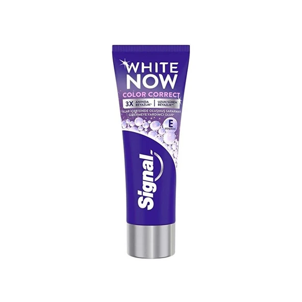 Signal Diş Macunu - White Now Color Correct Uzun Süren Beyazlık - 75 ml ürün görseli
