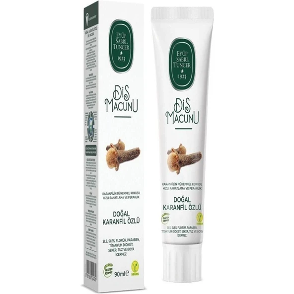 Eyüp Sabri Tuncer Karanfil Özlü Diş Macunu 90 ml ürün görseli