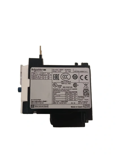 Schneider LR2-K0316 8-11.5A K Serisi Termik Röle - Resim 3