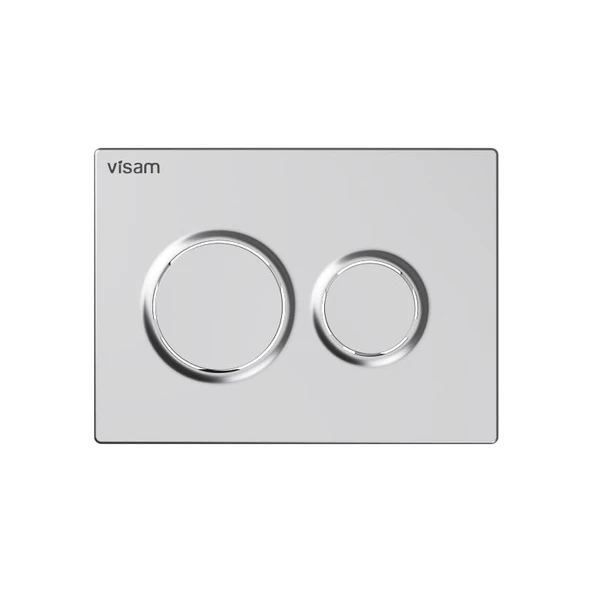 Visam Olimpos Iki Kademeli Parlak Krom Kumanda Paneli