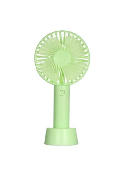 Mini Şarjlı El Ve Masaüstü Fan Soğutucu Vantilatör Standlı Taşınabilir