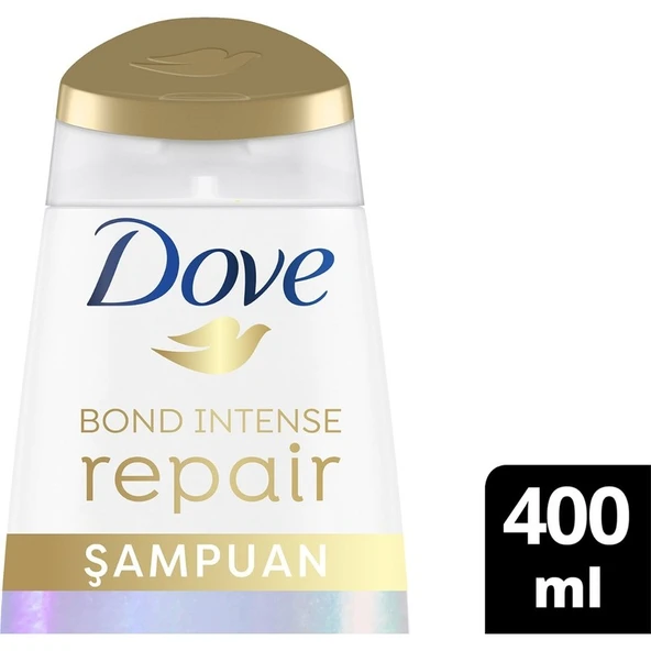 Dove Saç Bakım Şampuanı Bond Intense Repair + Peptid Kompleksi 400 ml ürün görseli