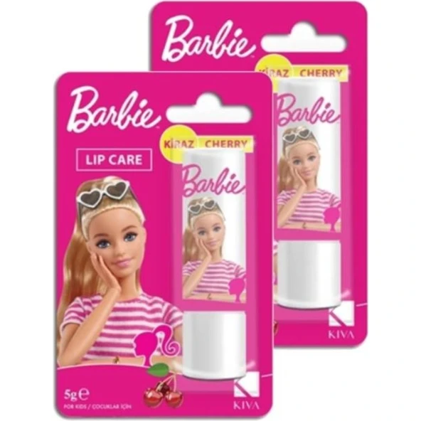 Barbie Kiraz Aromalı Dudak Koruyucu Lipcare 5 gr (2 Adet) ürün görseli