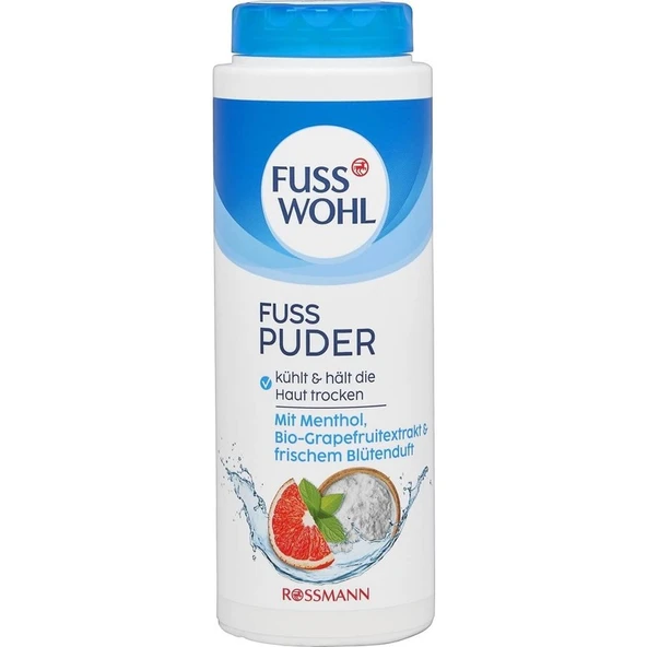 Fusswohl Ayak Pudrası Ferah Çiçek Kokulu 100 gr ürün görseli