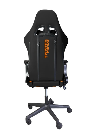 Twisted Minds Comfort E-Spor Oyuncu Koltuğu - Siyah / Turuncu - Resim 4