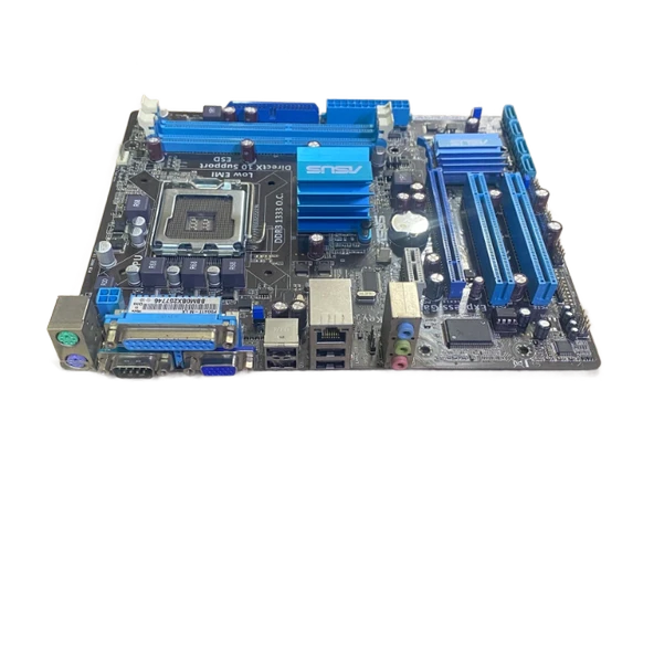 ASUS P5G41T-M LX G41 DDR3 VGA+SATA+GLAN 16x mATX ANAKART 2 EL YENİLENMİŞ ÜRÜN - Resim 2