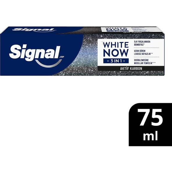 Signal White Now Diş Macunu 3 In 1 White Boost 75 ml ürün görseli