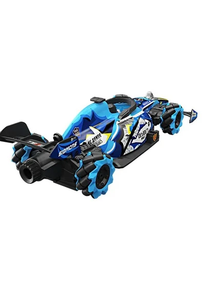 Sesli Işıklı Şarjlı 1:10 Büyük Ölçek Kumandalı Duman Atan Full Fonksiyon F1 Araç RC Oyuncak Araba - Resim 10