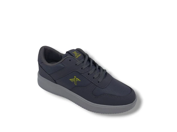 Lutton 4027 Unisex Füme Bağcıklı Günlük Kullanım Spor Ayakkabı - Resim 4