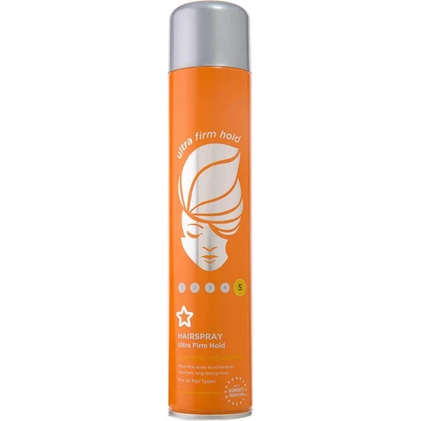Superdrug Ultra Firm Hair Spray 450ML ürün görseli