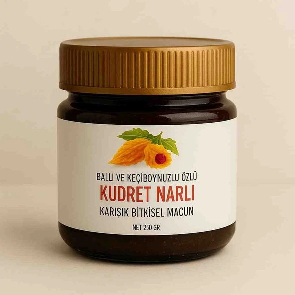 Ballı ve Keçiboynuzu Özlü Kudret Narlı Macun ürün görseli