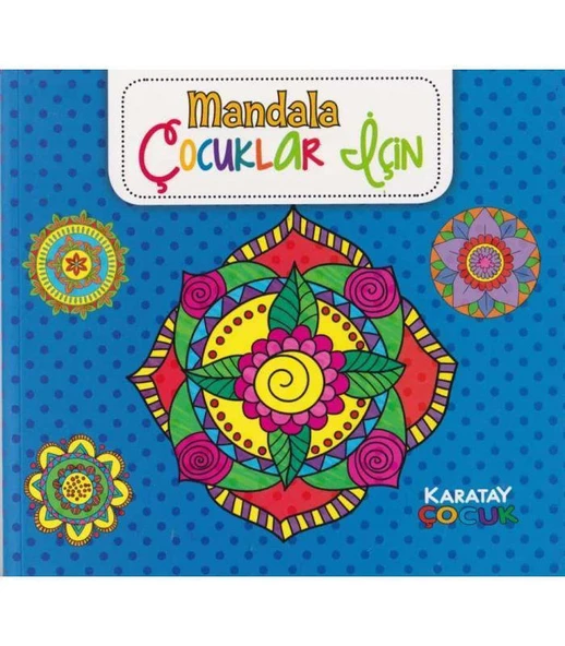 Çocuklar İçin Mandala Mavi ürün görseli