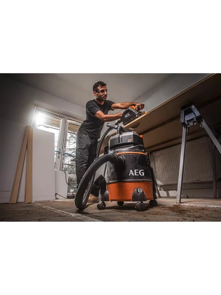 AEG BWD18-0 Akülü Islak Kuru Süpürge 20 Lt (Akü ve Şarj Cihazı Dahil Değildir) - 4935498754 - 2