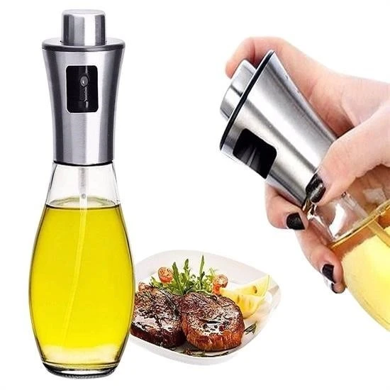 BUFFER® Çok Amaçlı Spreyli Sızdırmaz Cam Şişe Yağdanlık Limon Sirke Sos Püskürtücü Dağıtıcı Sprey ürün görseli 1