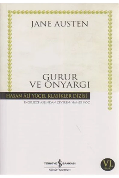 Gurur Ve Önyargı Hasan Ali Yücel Klasikleri ürün görseli