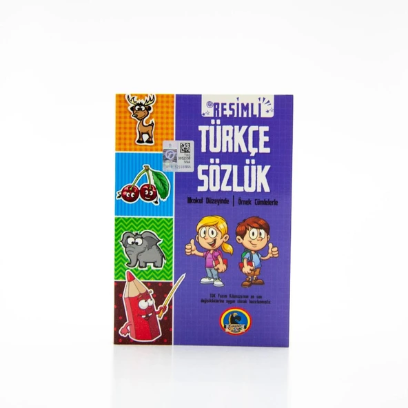 Resimli Türkçe Sözlük Cep Boy, TDK ONAYLI, Renkli, 1. Hamur, Karton Kapak, 10x14cm ürün görseli