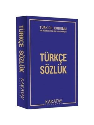 Türkçe Sözlük Lise Boy TDK Mavi Plastik Kapak, 2 renk 1. Hamur, 12x16cm ürün görseli