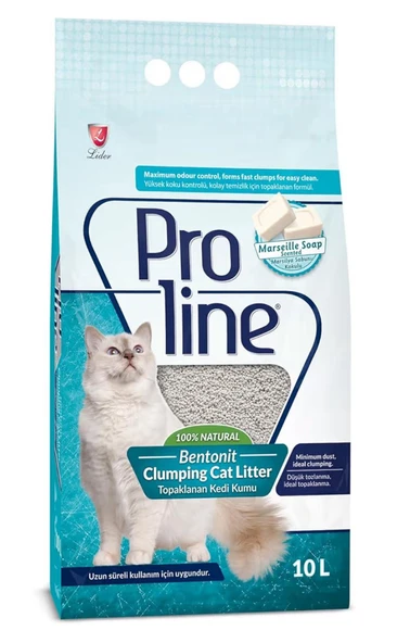 Proline Marsilya Sabun Kokulu Kedi Kumu 10 lt ürün görseli