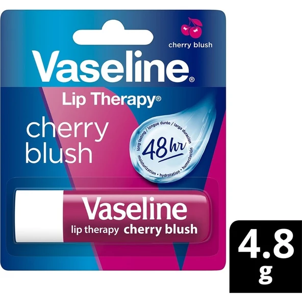 Vaseline Lip Therapy Dudak Bakım Kremi Cherry Blush 4.8 gr ürün görseli