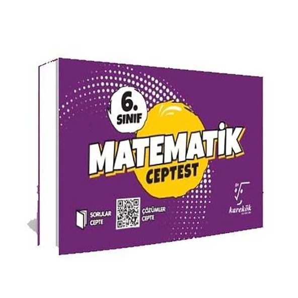 6. Sınıf Matematik Cep Test ürün görseli