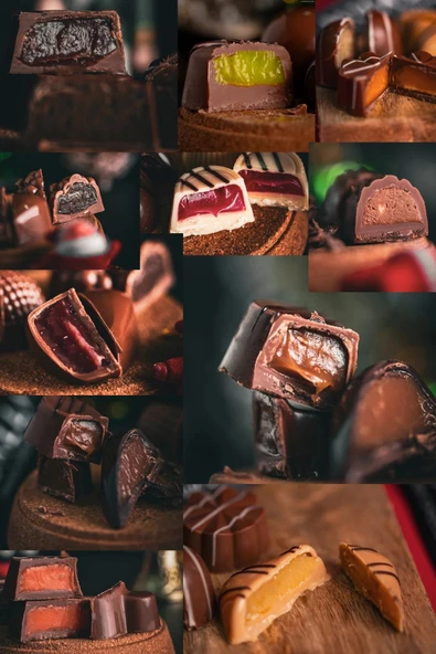 Special Dolgulu Çikolata Siyah (Büyük) - 5