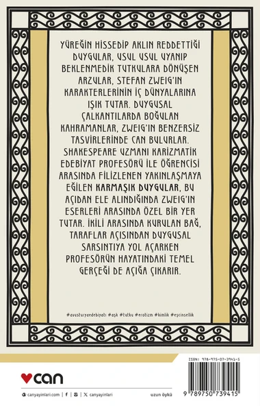 Can / Karmaşık Duygular / Stefan Zweig - Resim 3
