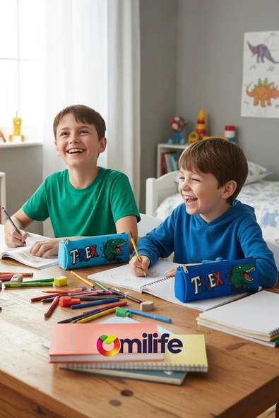 T-Rex Tasarımlı PVC Kalem Kutusu – Dayanıklı Silikon Yapı, Çocuklar için Şık ve Kullanışlı Saklama Kutusu, Çevre Dostu ve Uzun Ömürlü - Resim 6