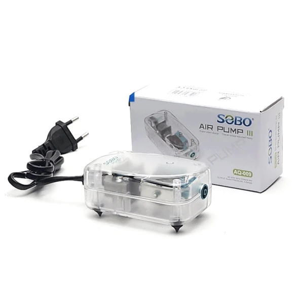 Sobo Hava Motoru Şeffaf Kasa 3W 3 LtMin ürün görseli