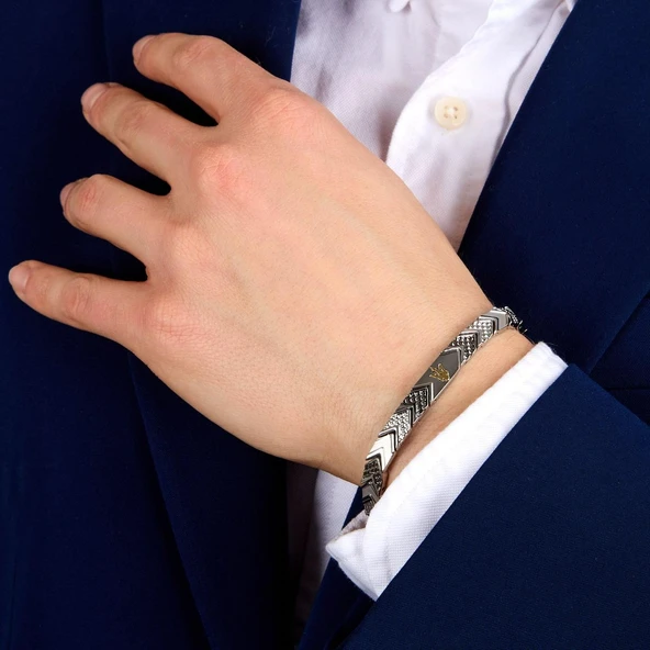 Maserati  JM225AVD89 Erkek Bileklik - Resim 3