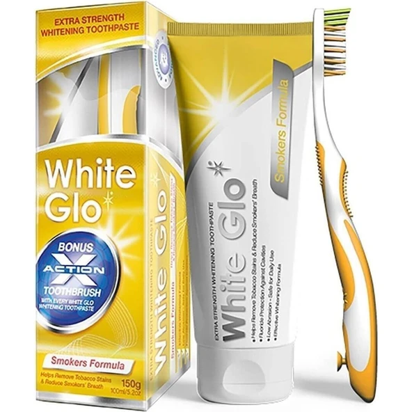 White Glo Diş Macunu Smokers Formula 100 ml ürün görseli