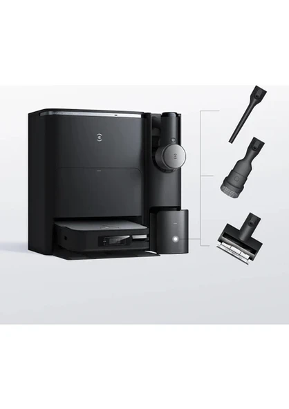 Ecovacs Deebot X2 Combo Akıllı Robot Süpürge Siyah